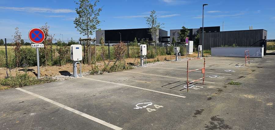 Bornes de site GRDF — Isneauville (76)